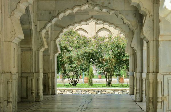 The Bagh-e Bagur gardens.